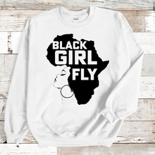 Load image into Gallery viewer, Black Girl Fly Sweatshirt