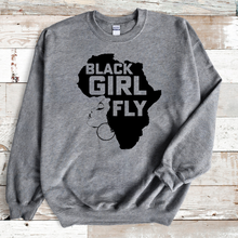 Load image into Gallery viewer, Black Girl Fly Sweatshirt