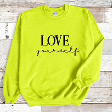 Load image into Gallery viewer, Love Yourself Sweatshirt