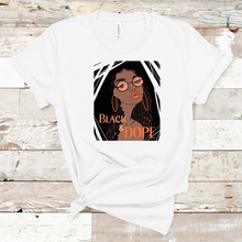 Load image into Gallery viewer, BLACK &amp; DOPE T-SHIRT
