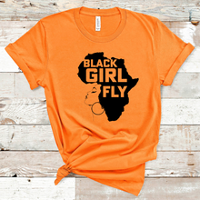 Load image into Gallery viewer, Black Girl Fly T-Shirt
