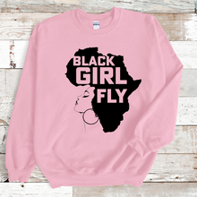 Load image into Gallery viewer, Black Girl Fly Sweatshirt
